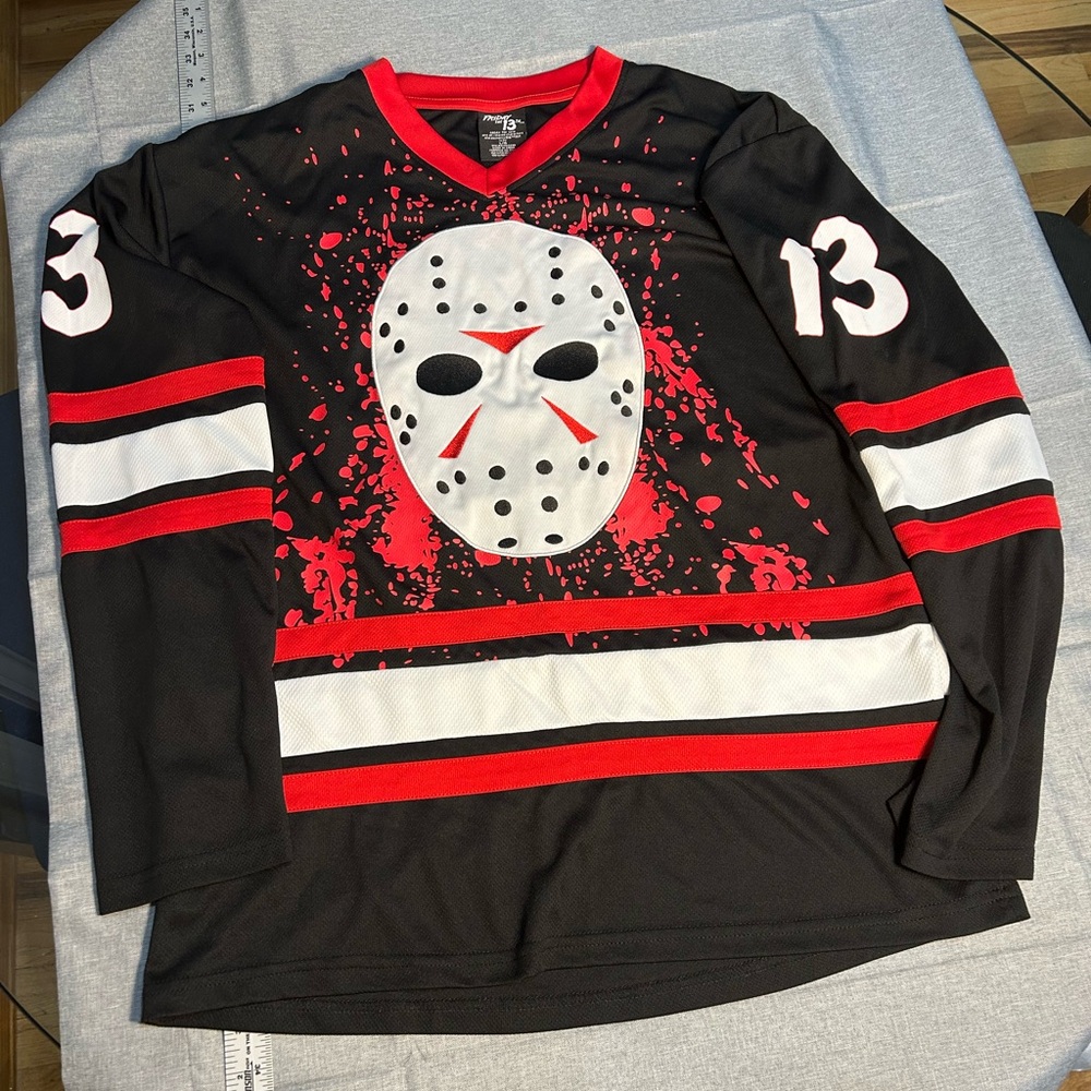 Friday the 13th Graphic Long Sleeve Jersey Freddie Krueger